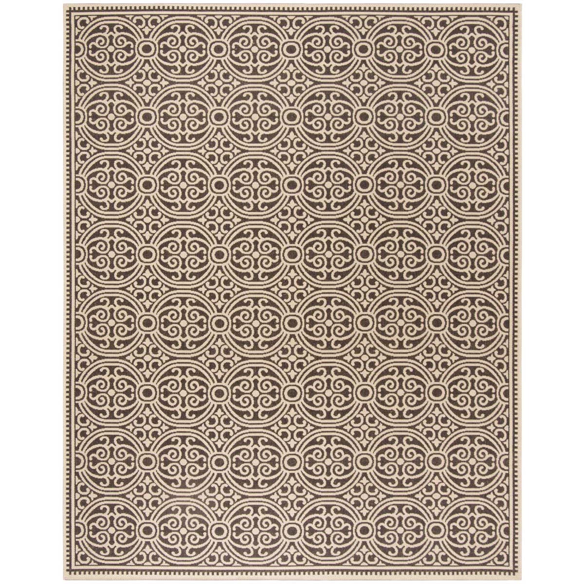 Safavieh Linden 100 134 Rug, LND134 - Creme / Brown