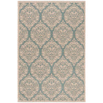 Safavieh Linden 100 135 Rug, LND135 - Aqua / Cream
