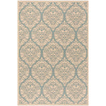 Safavieh Linden 100 135 Rug, LND135 - Aqua / Cream