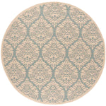 Safavieh Linden 100 135 Rug, LND135 - Aqua / Cream