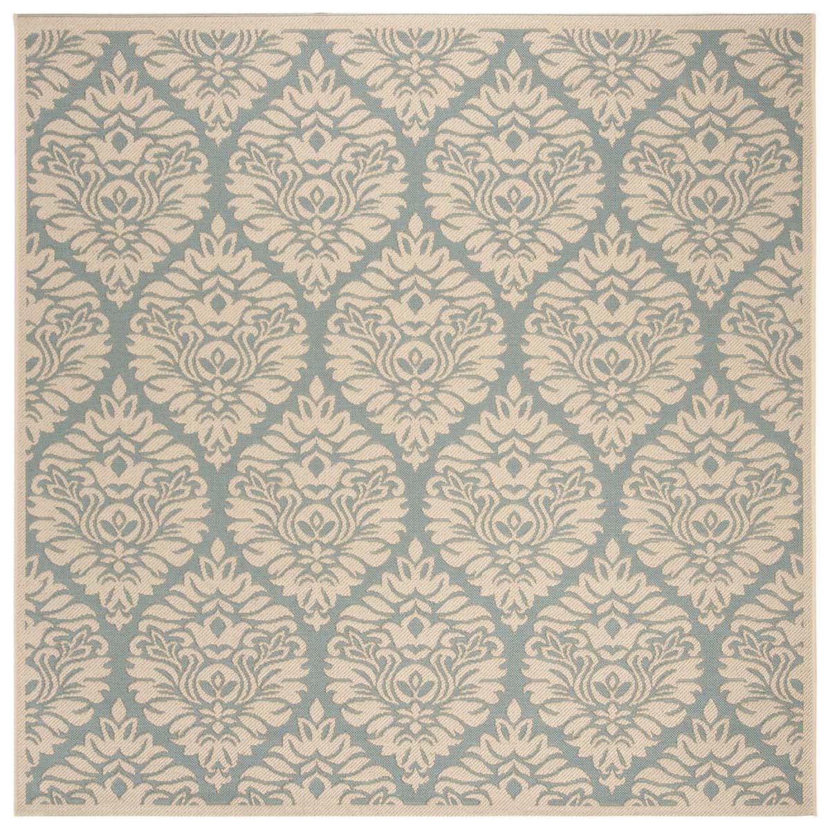 Safavieh Linden 100 135 Rug, LND135 - Aqua / Cream