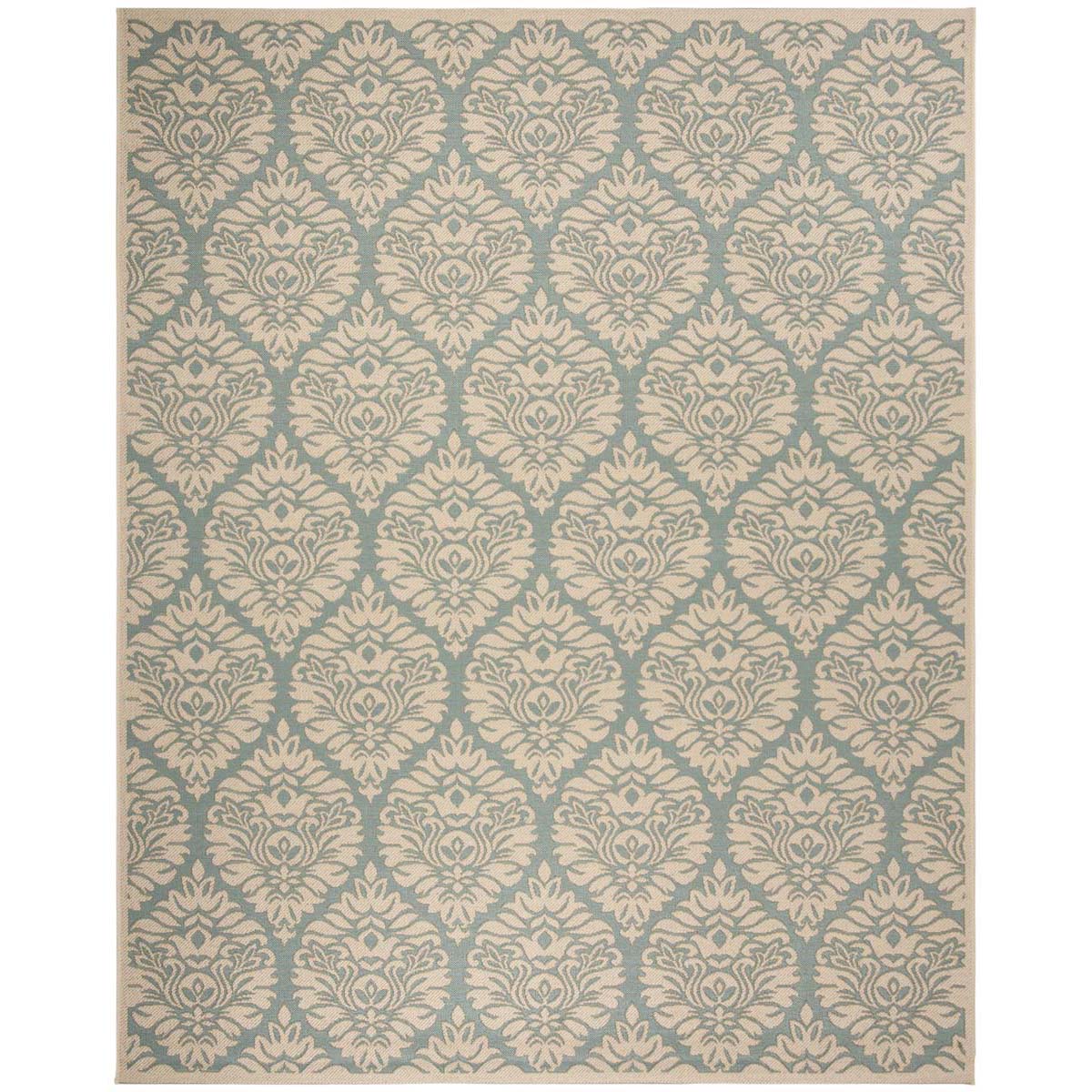 Safavieh Linden 100 135 Rug, LND135 - Aqua / Cream