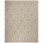Safavieh Linden 100 135 Rug, LND135 - Aqua / Cream