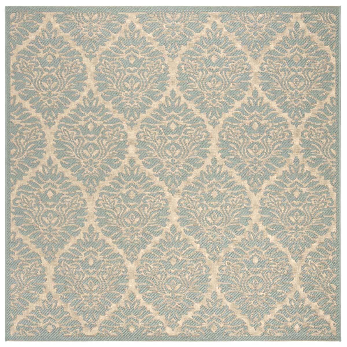 Safavieh Linden 100 135 Rug, LND135 - Cream / Aqua