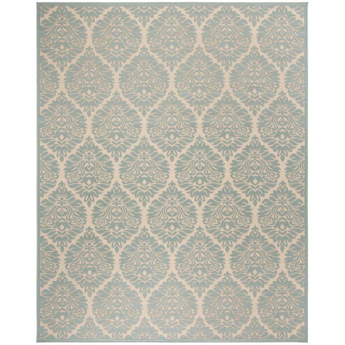 Safavieh Linden 100 135 Rug, LND135 - Cream / Aqua