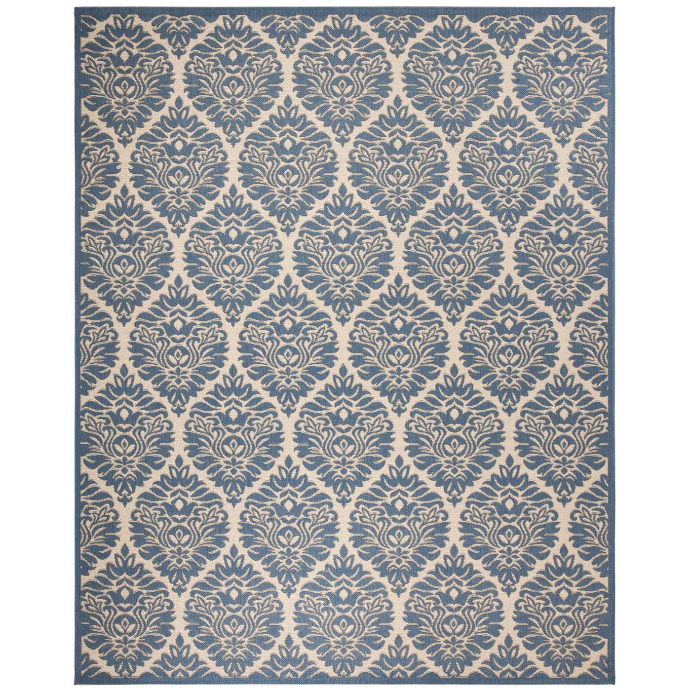 Safavieh Linden 135 Rug, LND135 - Cream / Blue