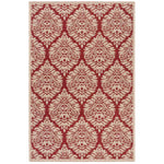 Safavieh Linden 100 135 Rug, LND135 - Red / Creme