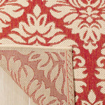 Safavieh Linden 100 135 Rug, LND135 - Red / Creme