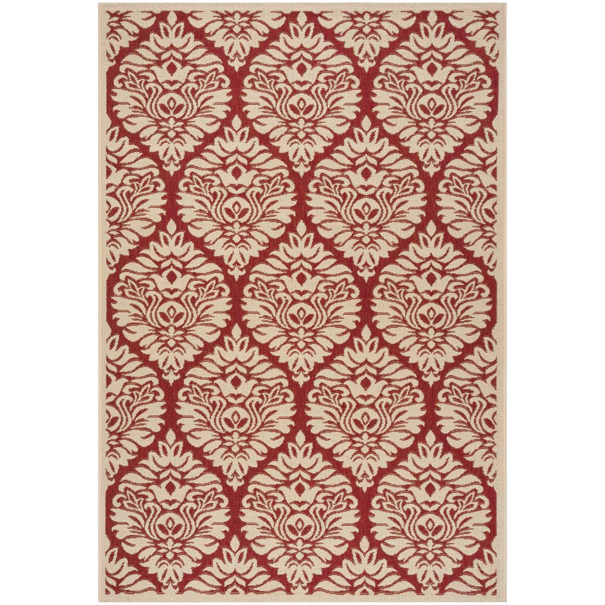 Safavieh Linden 100 135 Rug, LND135 - Red / Creme