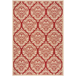 Safavieh Linden 100 135 Rug, LND135 - Red / Creme