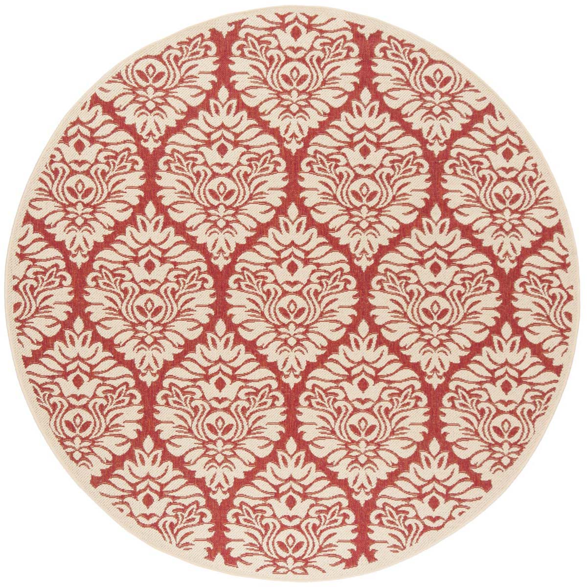 Safavieh Linden 100 135 Rug, LND135 - Red / Creme