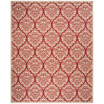 Safavieh Linden 100 135 Rug, LND135 - Red / Creme