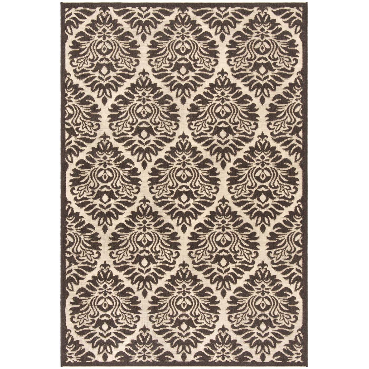 Safavieh Linden 135 Rug, LND135 - Creme / Brown