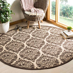 Safavieh Linden 100 135 Rug, LND135 - Creme / Brown