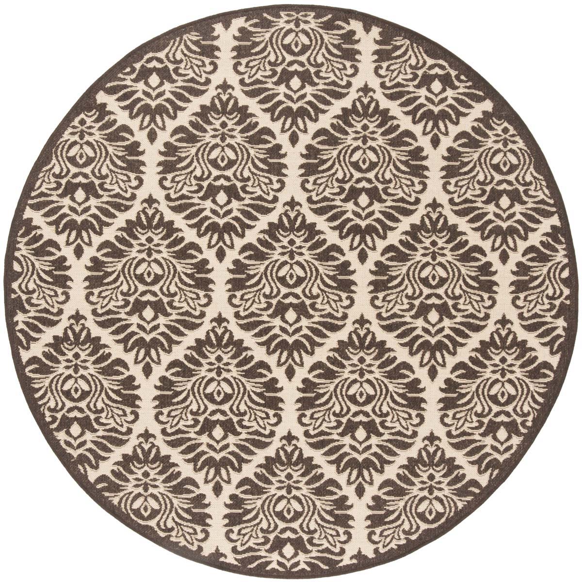 Safavieh Linden 100 135 Rug, LND135 - Creme / Brown