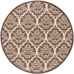 Safavieh Linden 100 135 Rug, LND135 - Creme / Brown