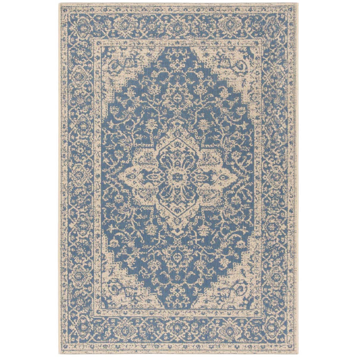 Safavieh Linden 137 Rug, LND137 - Blue / Creme