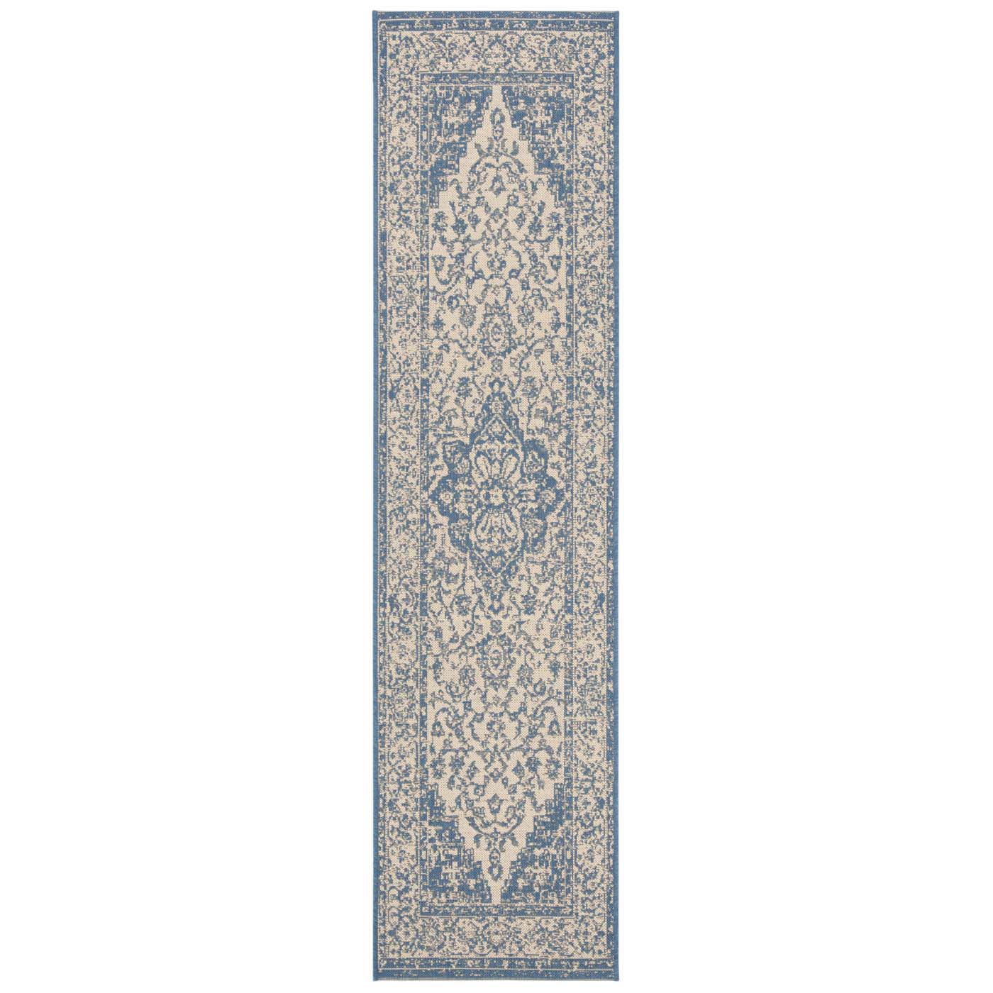 Safavieh Linden 137 Rug, LND137 - Cream / Blue