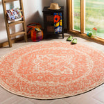 Safavieh Linden 137 Rug, LND137 - Rust / Creme
