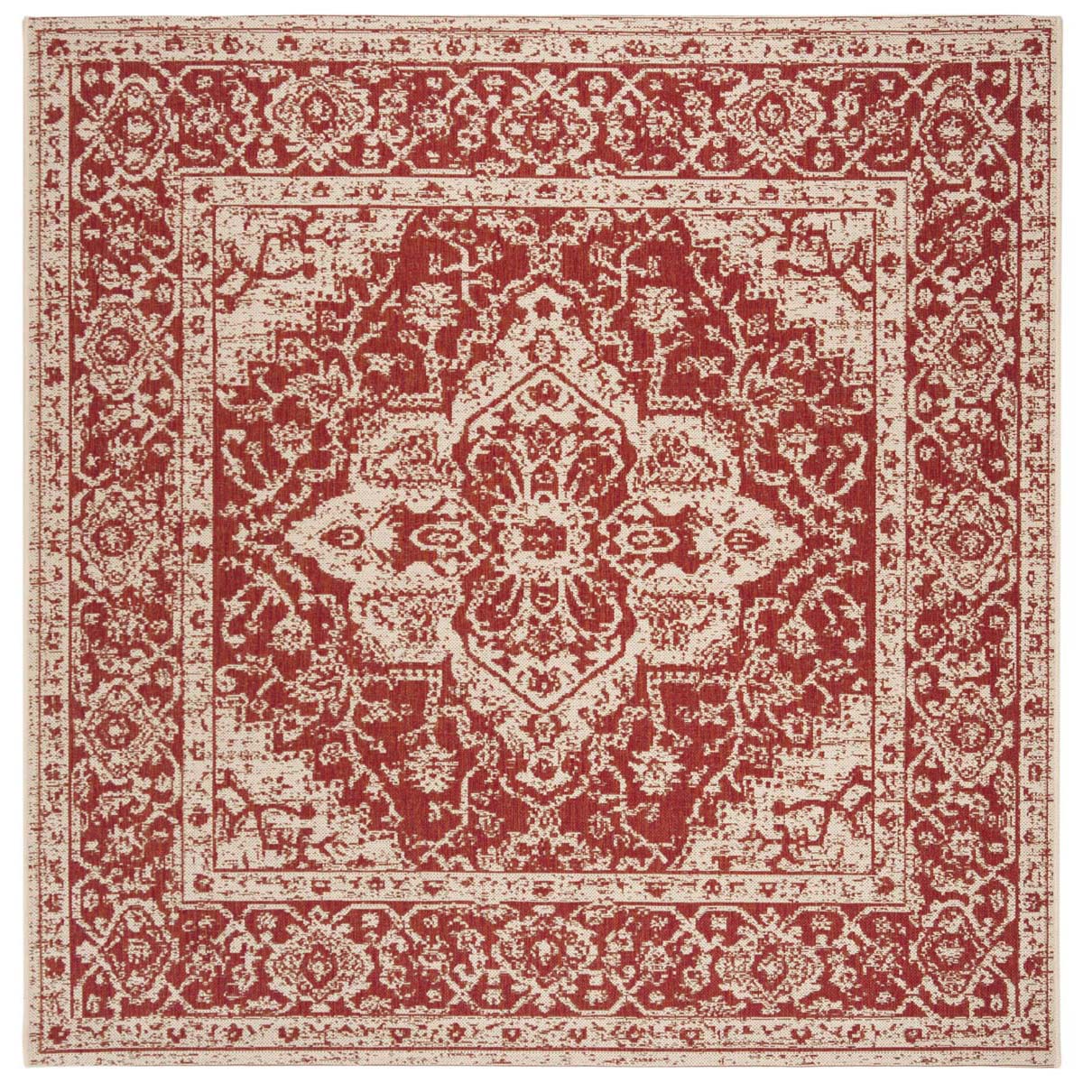 Safavieh Linden 137 Rug, LND137 - Red / Creme