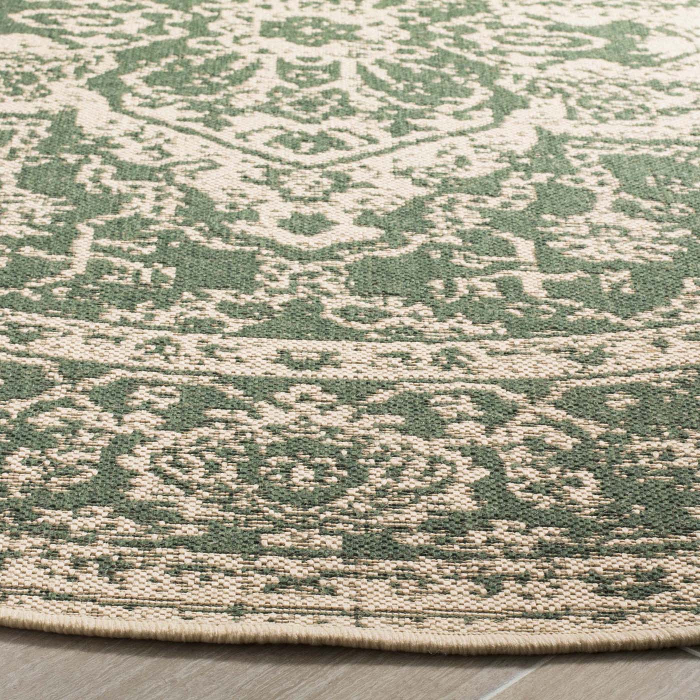 Safavieh Linden 137 Rug, LND137 - Green / Creme