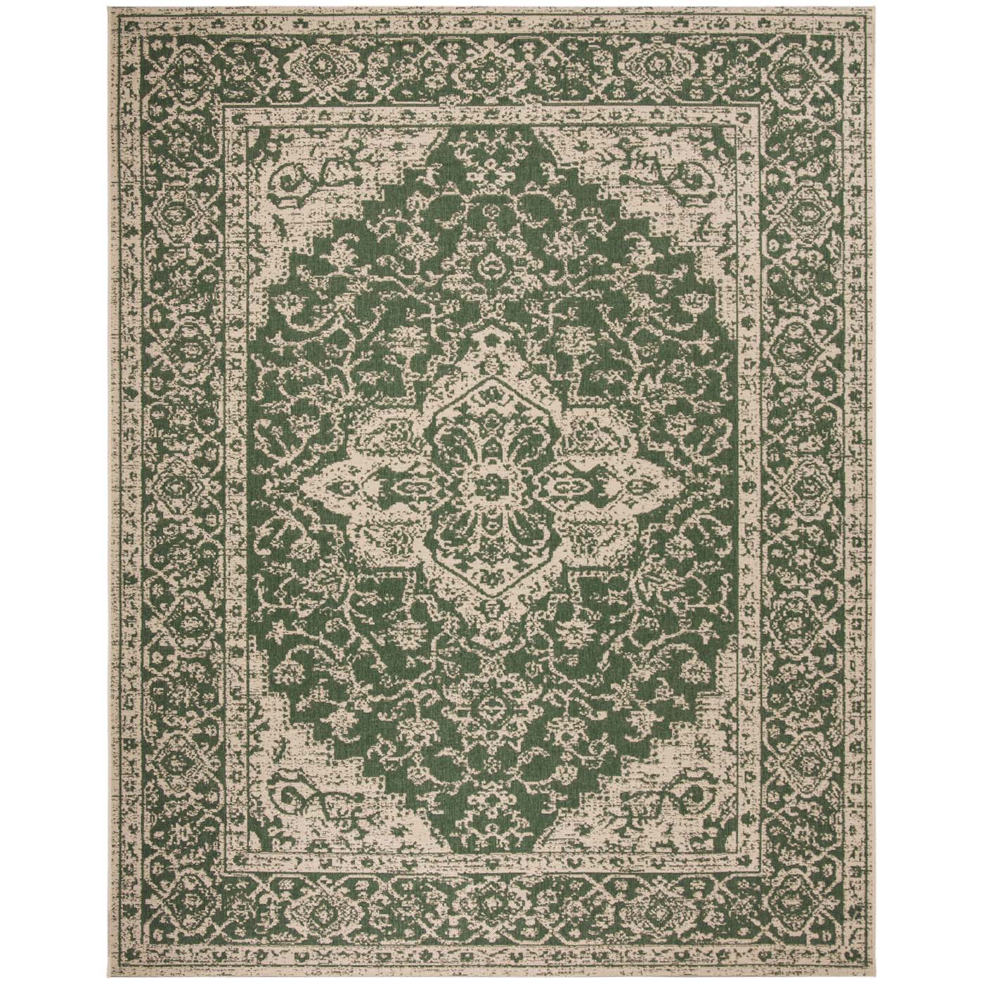 Safavieh Linden 137 Rug, LND137 - Green / Creme