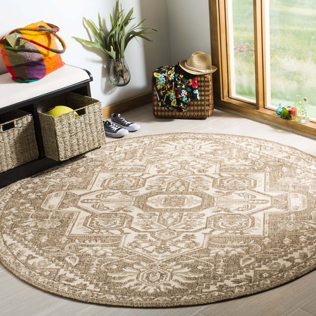 Safavieh Linden 100 138 Rug, LND138 - Cream / Beige