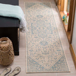Safavieh Linden 100 138 Rug, LND138 - Aqua / Cream