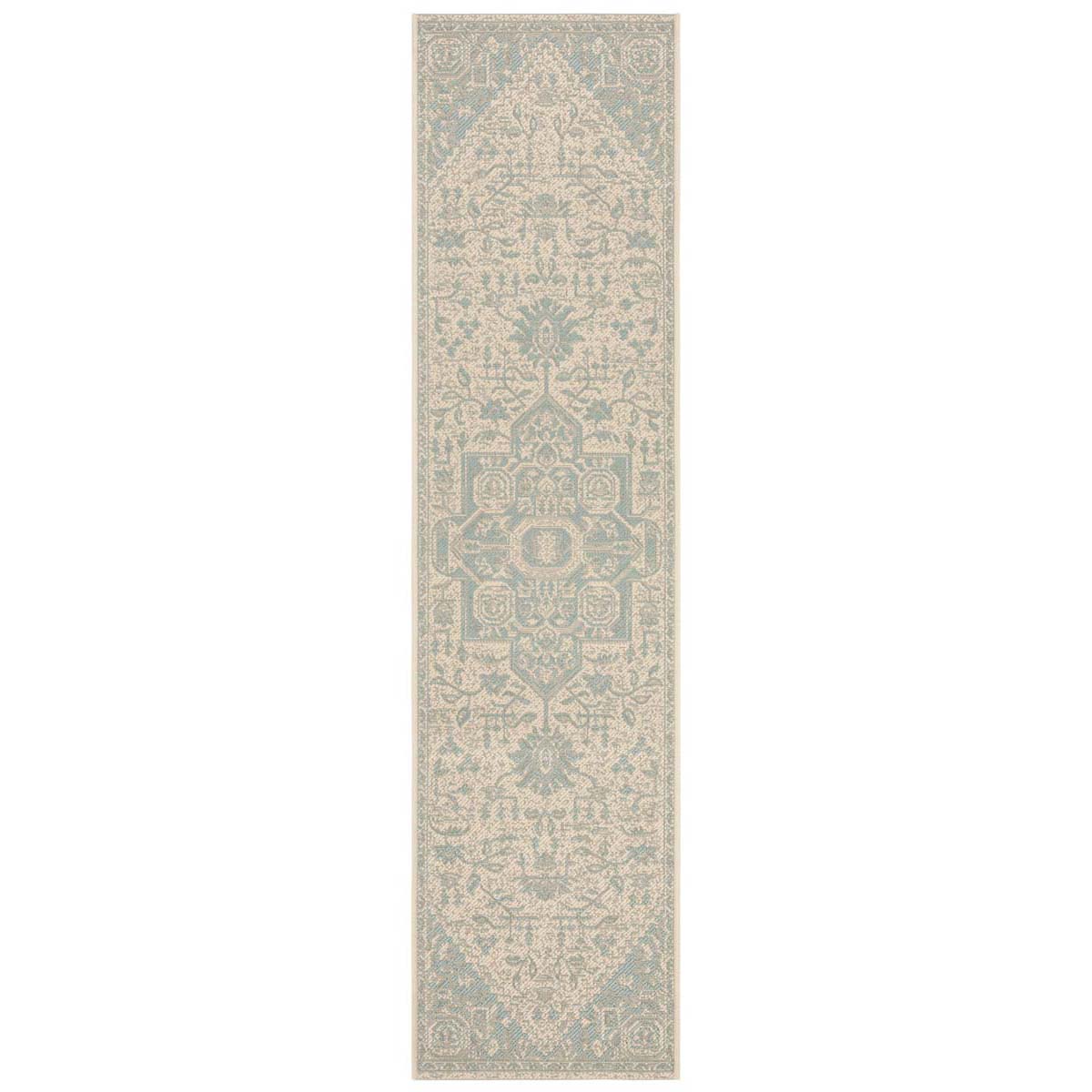 Safavieh Linden 100 138 Rug, LND138 - Aqua / Cream