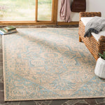Safavieh Linden 100 138 Rug, LND138 - Aqua / Cream