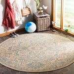 Safavieh Linden 100 138 Rug, LND138 - Aqua / Cream