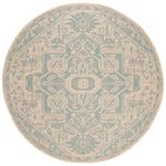 Safavieh Linden 100 138 Rug, LND138 - Aqua / Cream