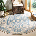 Safavieh Linden 100 138 Rug, LND138 - Blue / Creme