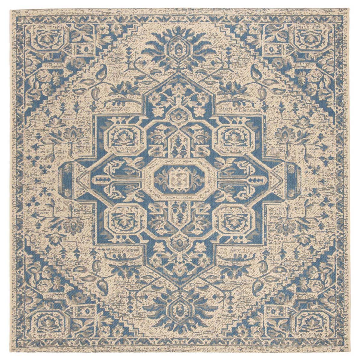 Safavieh Linden 100 138 Rug, LND138 - Blue / Creme