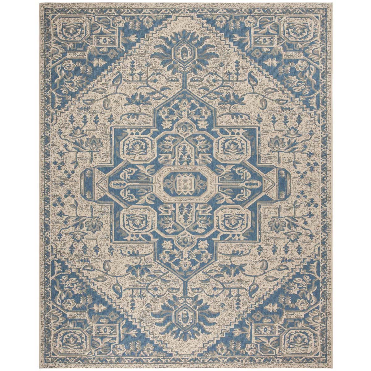 Safavieh Linden 100 138 Rug, LND138 - Blue / Creme