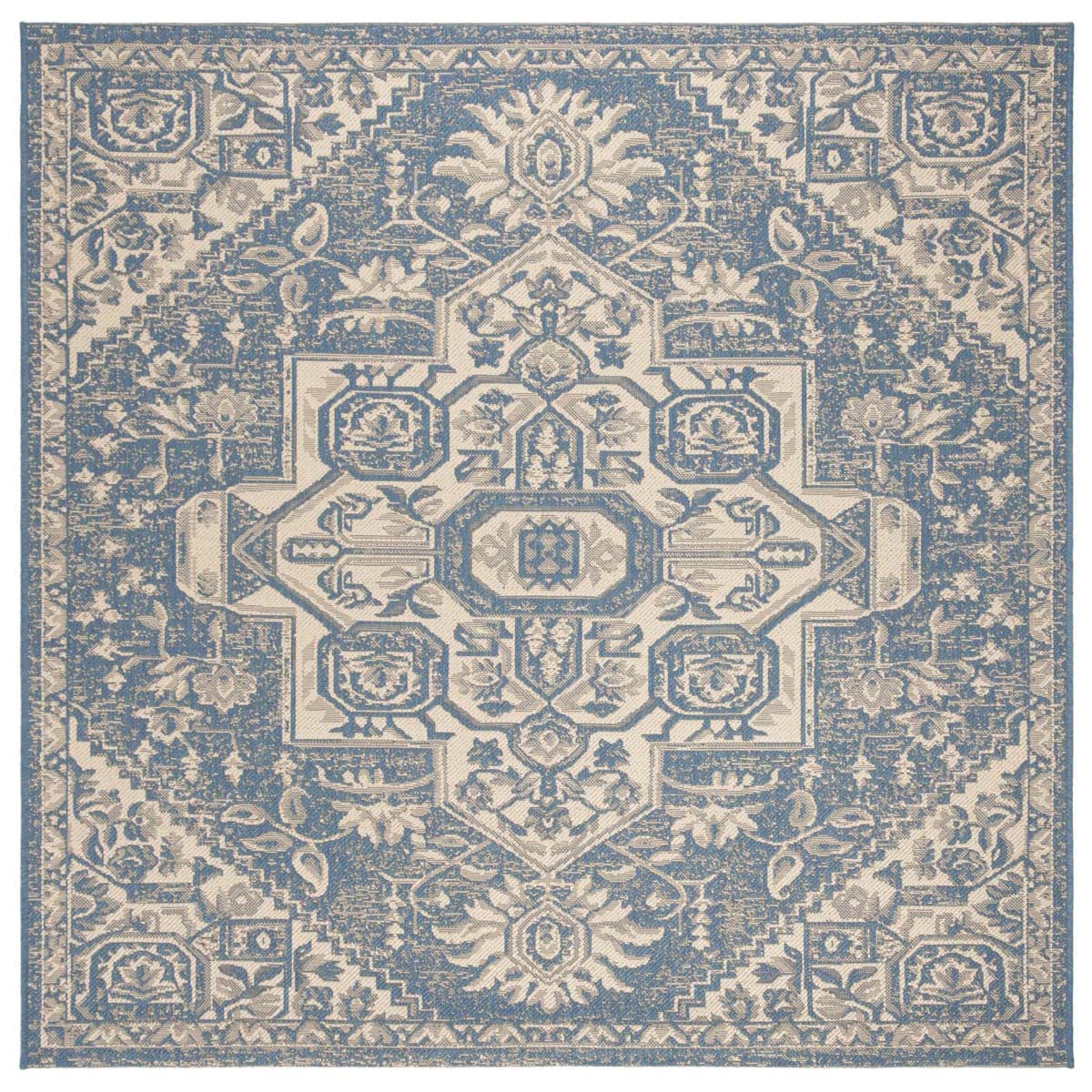 Safavieh Linden 100 138 Rug, LND138 - Cream / Blue
