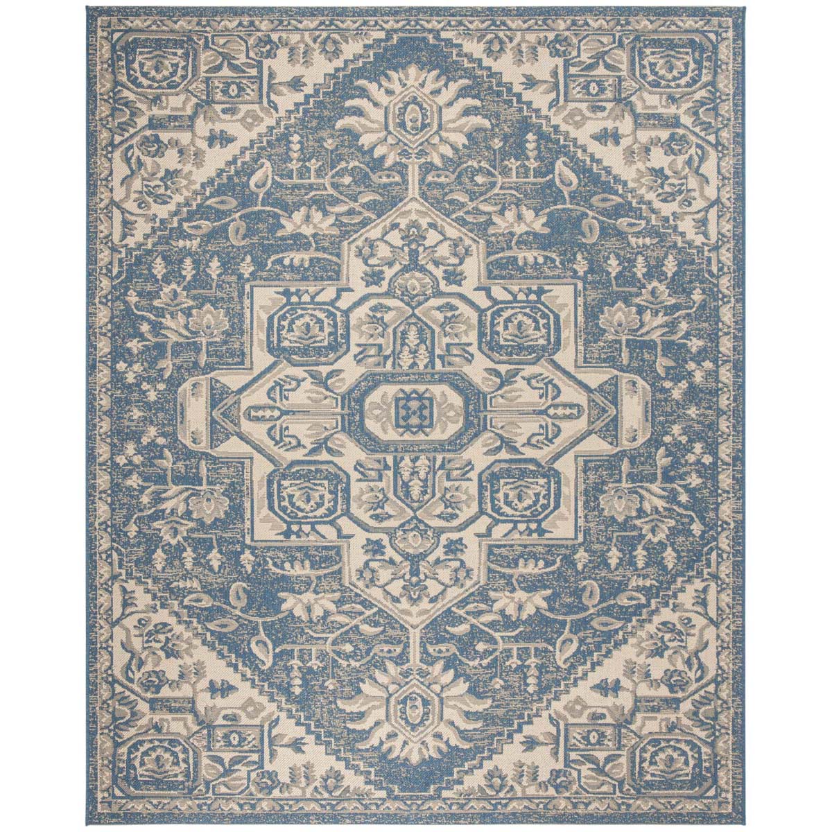 Safavieh Linden 100 138 Rug, LND138 - Cream / Blue