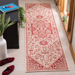 Safavieh Linden 138 Rug, LND138 - Red / Creme