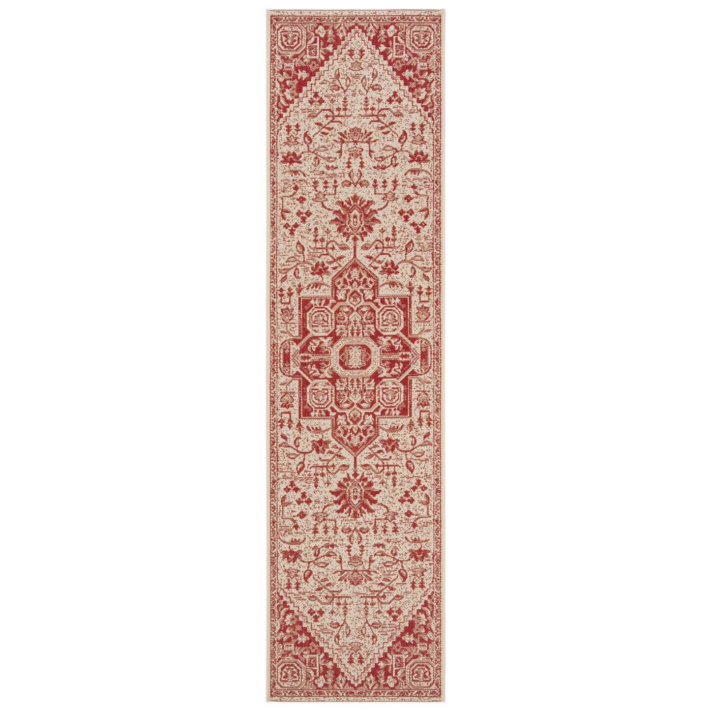Safavieh Linden 138 Rug, LND138 - Red / Creme