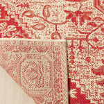 Safavieh Linden 100 138 Rug, LND138 - Red / Creme