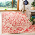 Safavieh Linden 100 138 Rug, LND138 - Red / Creme