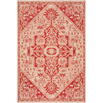 Safavieh Linden 100 138 Rug, LND138 - Red / Creme
