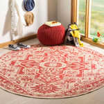 Safavieh Linden 138 Rug, LND138 - Red / Creme