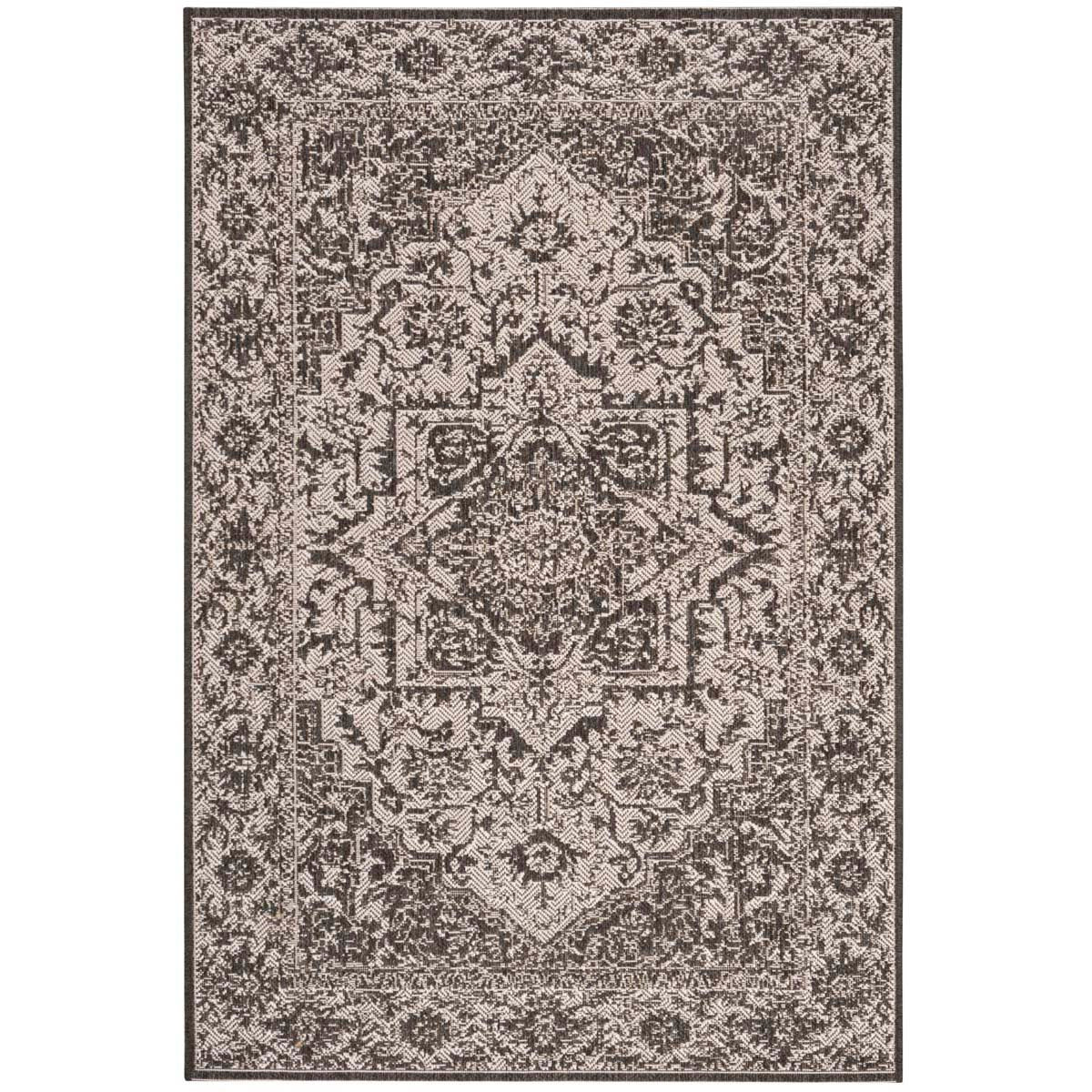Safavieh Linden 100 139 Rug, LND139 - Light Grey / Charcoal