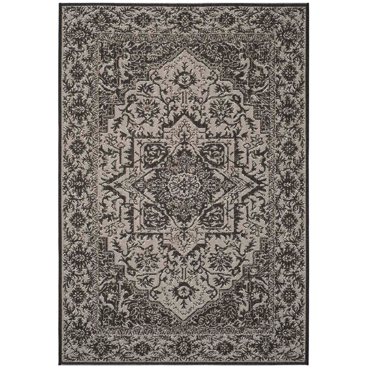 Safavieh Linden 100 139 Rug, LND139 - Light Grey / Charcoal