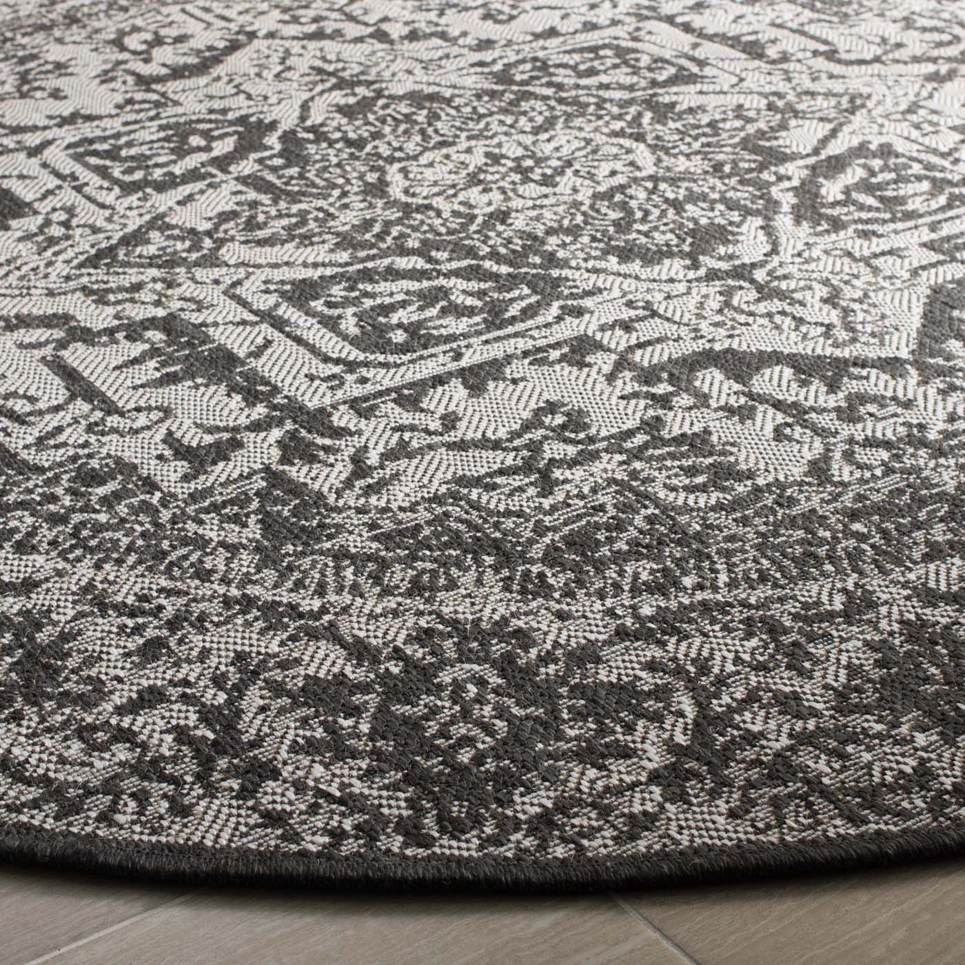 Safavieh Linden 139 Rug, LND139 - Light Grey / Charcoal