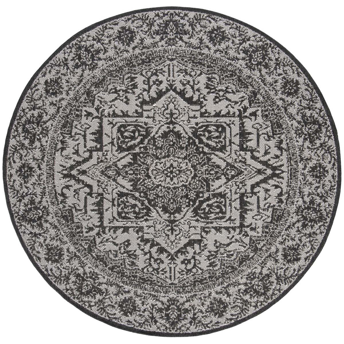 Safavieh Linden 100 139 Rug, LND139 - Light Grey / Charcoal