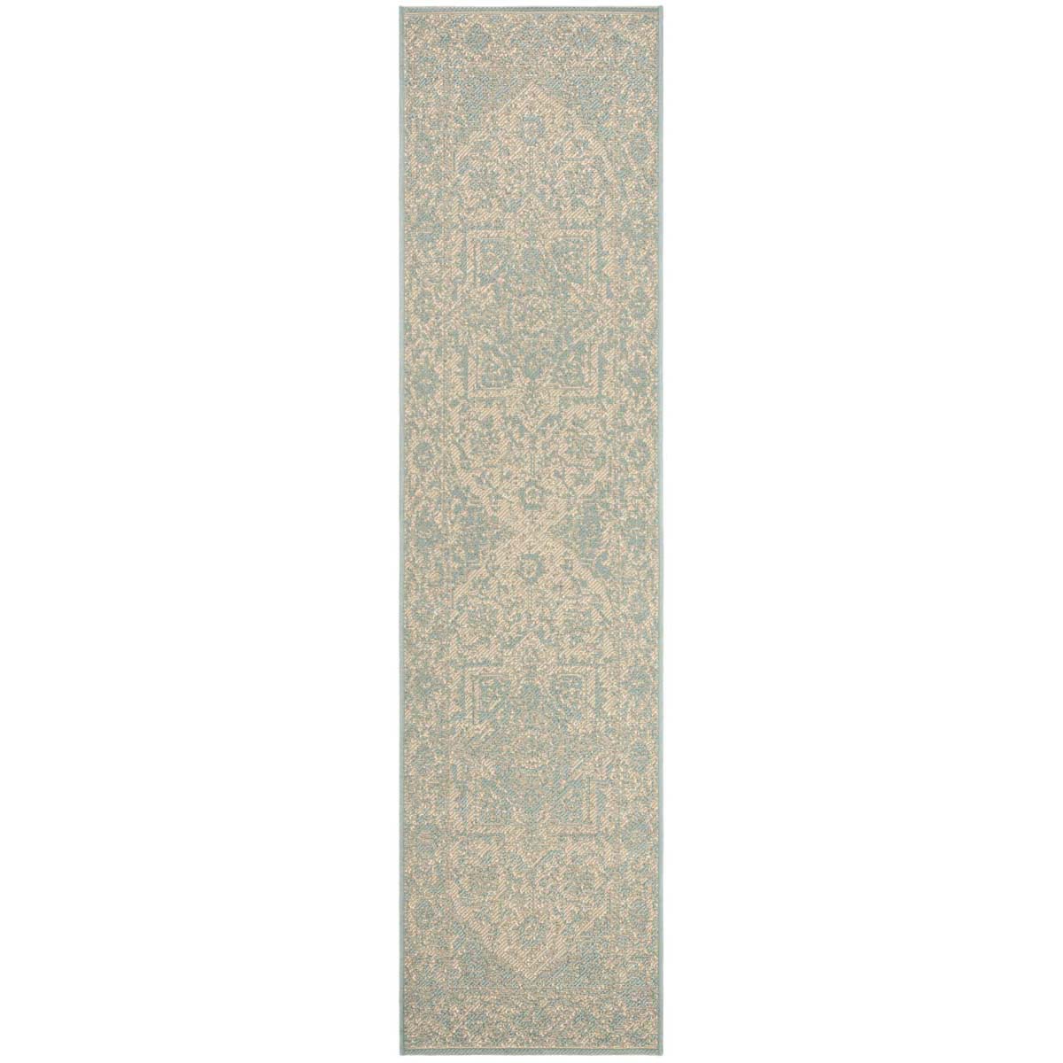 Safavieh Linden 100 139 Rug, LND139 - Cream / Aqua