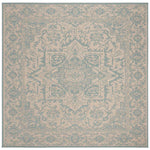 Safavieh Linden 100 139 Rug, LND139 - Cream / Aqua