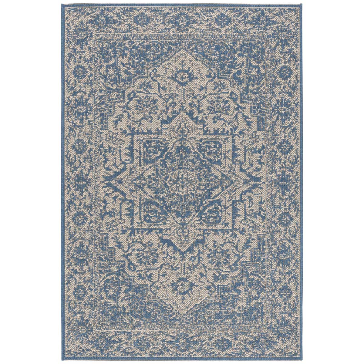 Safavieh Linden 100 139 Rug, LND139 - Cream / Blue